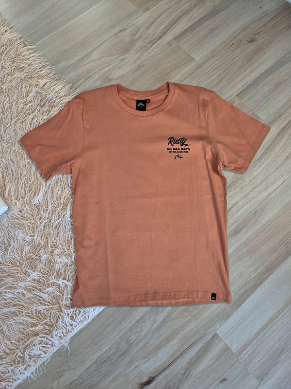 Remera de algodón Unisex Rusty