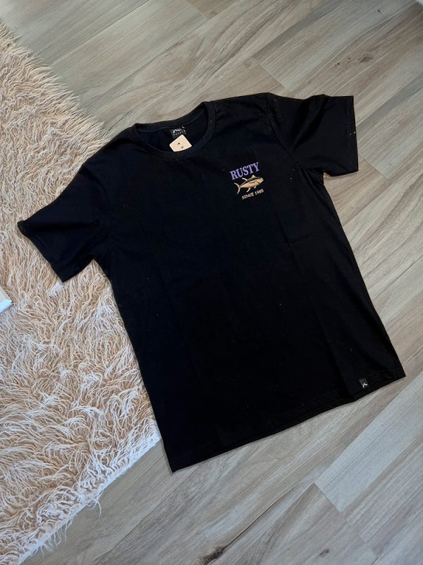 Remera de algodón Unisex Rusty