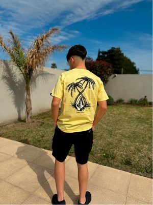 Remera de algodón Unisex Volcom