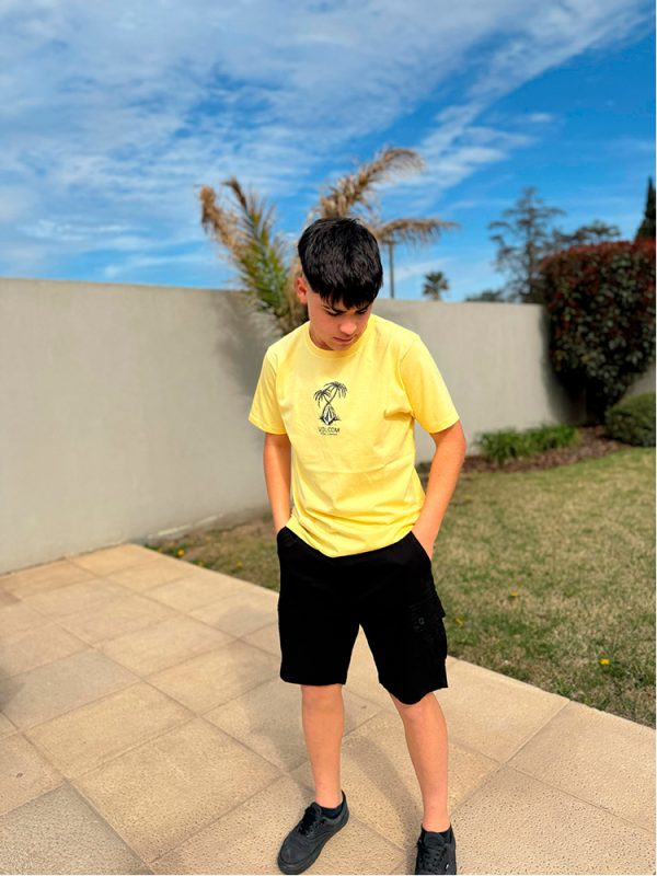 Remera de algodón Unisex Volcom