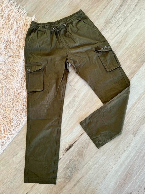 Pantalón cargo sin puño unisex - Imagen 8