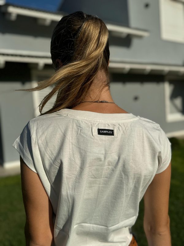 Remera de algodon baby teess de mujer - Imagen 2