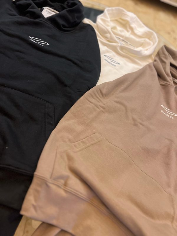 Buzo de algodon tipo Hoodie Wide Logo rustico - Imagen 2