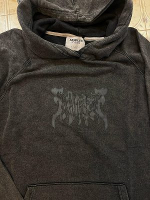 Buzo de algodon tipo Hoodie Sparkle rustico Samples
