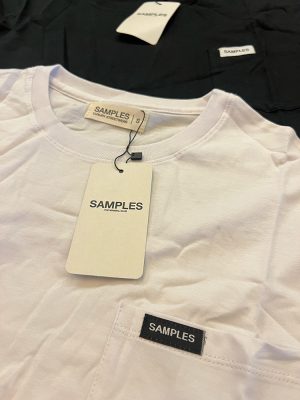 Remera de algodon tee basic de mujer Samples